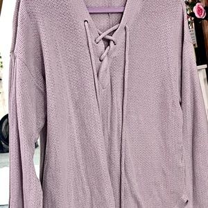 Cozy Purple Sweater, L